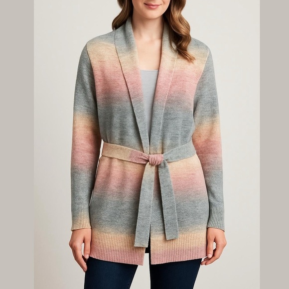 Room 34 Sweaters - Room 34 Multicoloured Cardigan Size Small